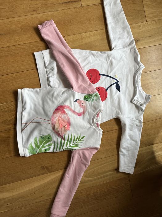 Bluza dresowa h&m i M&S roz. 98