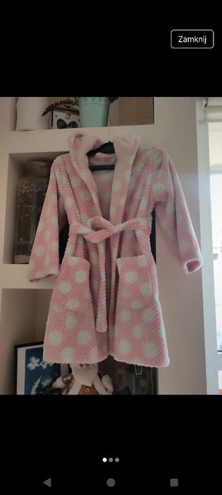 Szlafrok dziewczęcy