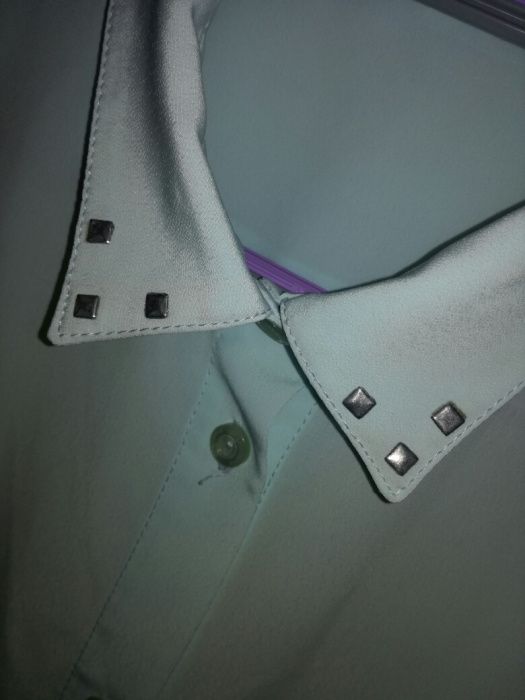 Miętowa koszula MISBHV, r. S