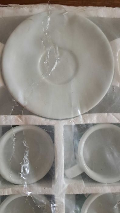 Nowy nieużywany zestaw 6 filiżanek do espresso Nori.