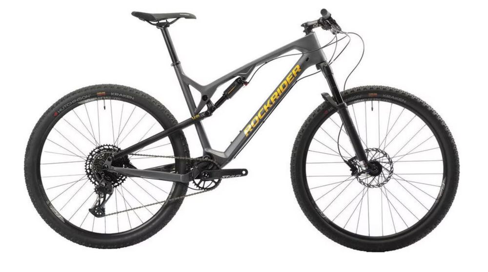 Bicicleta BTT cross country XC 500 S quadro Carbono