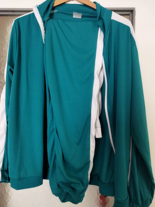 Zielony cienki dresik m/l