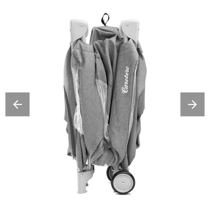 Ліжечко Манеж з народження Caretero Basik Plus