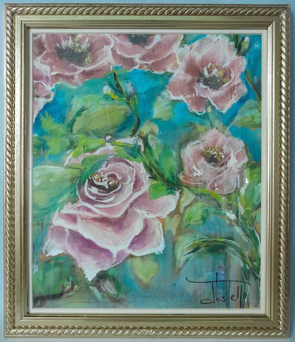 Pintura acrílica sobre tela original