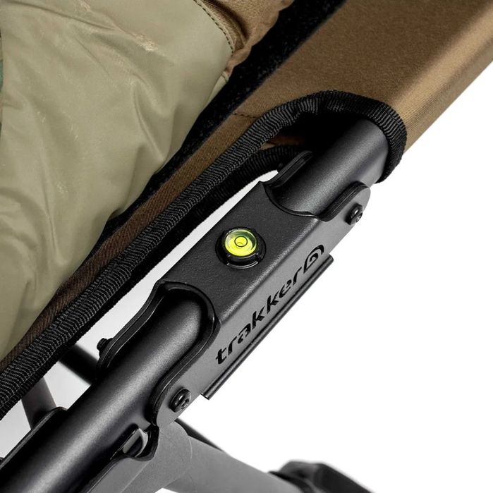 Trakker RLX 8 Wide Camo Bed System - łóżko karpiowe ze śpiworem  Nowe!!!