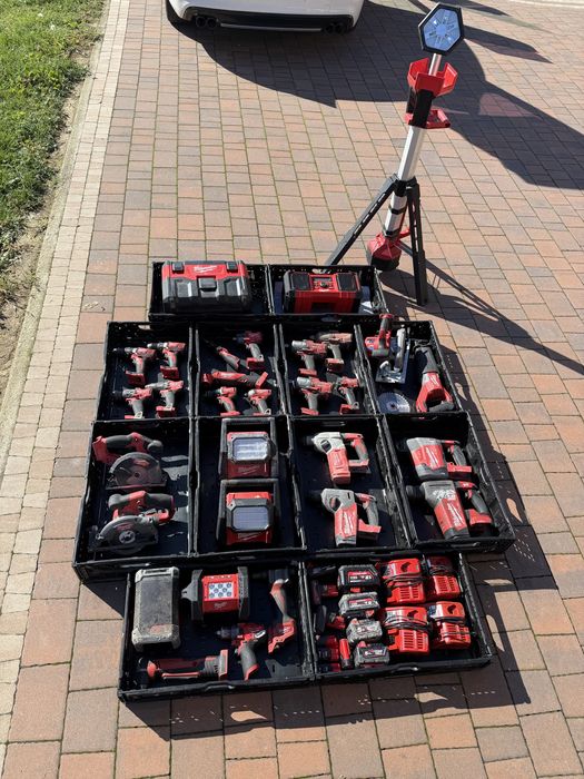 Narzędzia milwaukee m18/m12 używane