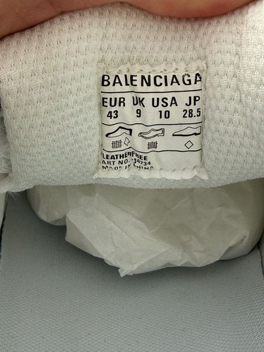 Кросівки Balenciaga 3XL Білі ТОП ЯКІСТЬ | 43 розмір