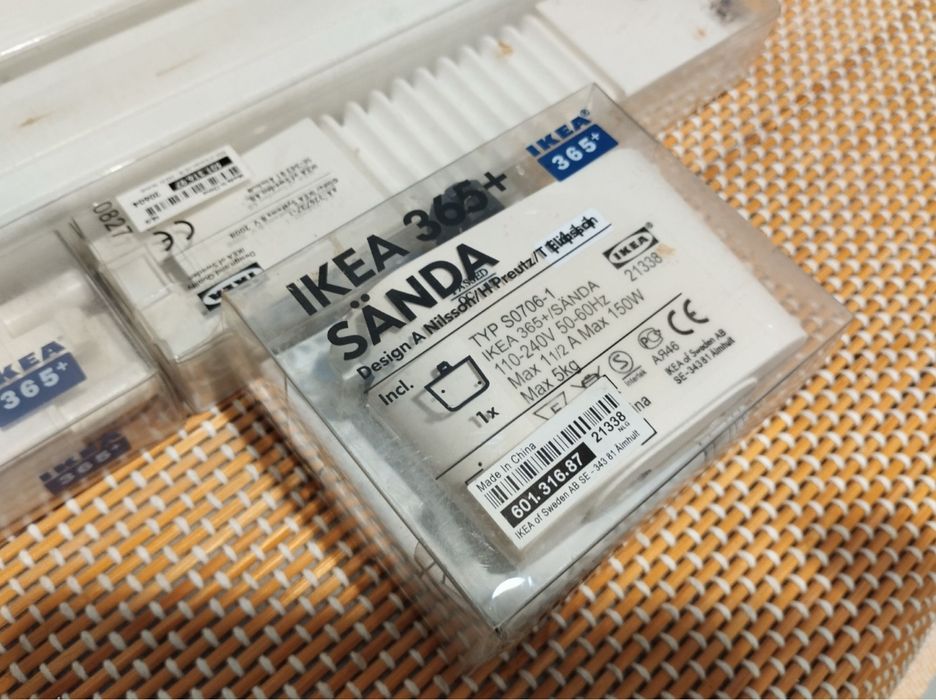 Listwy oświetleniowe Ikea Sanda szyny lampa system mocowania