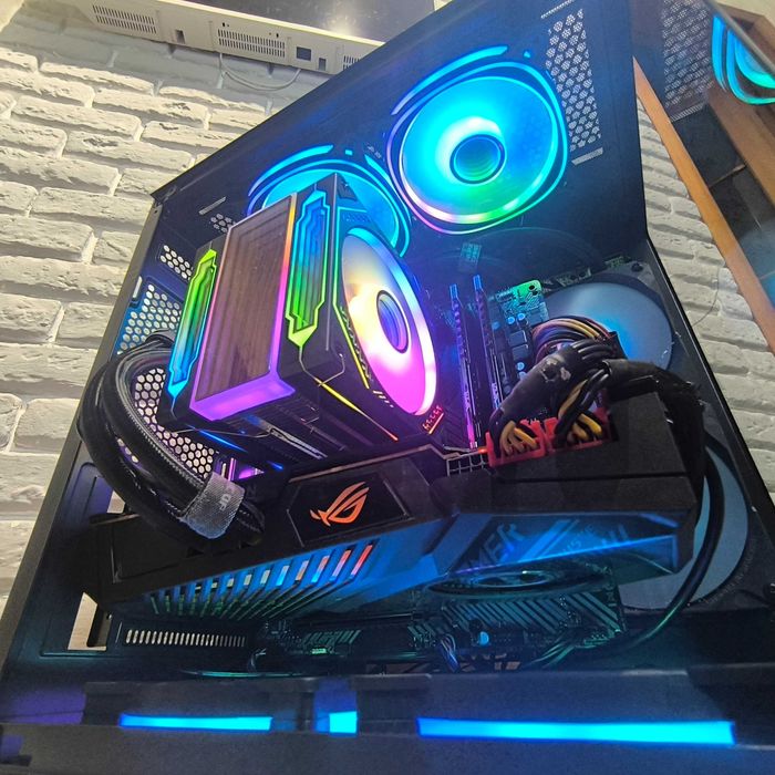 Гарантія! RTX 3070 ti, Ryzen 7 5700, 16gb DDR4, Ігровий комп'ютер ПК