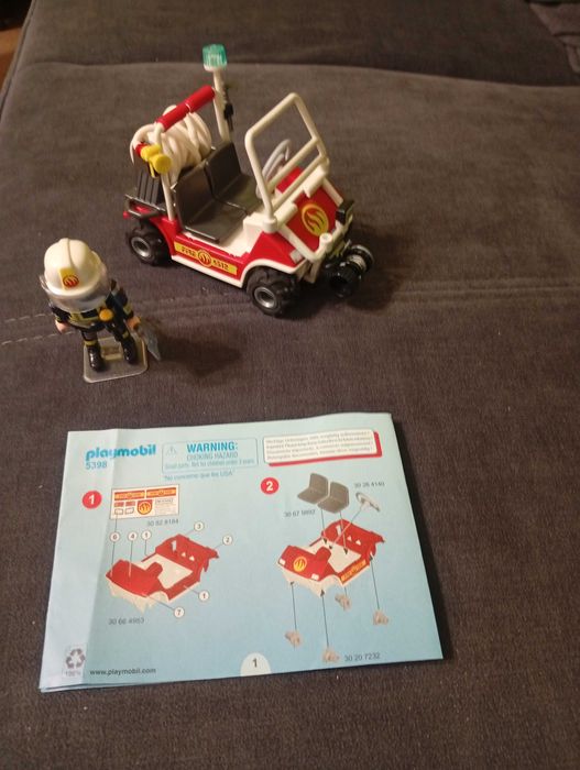 Playmobil straż pożarna zestaw 5398