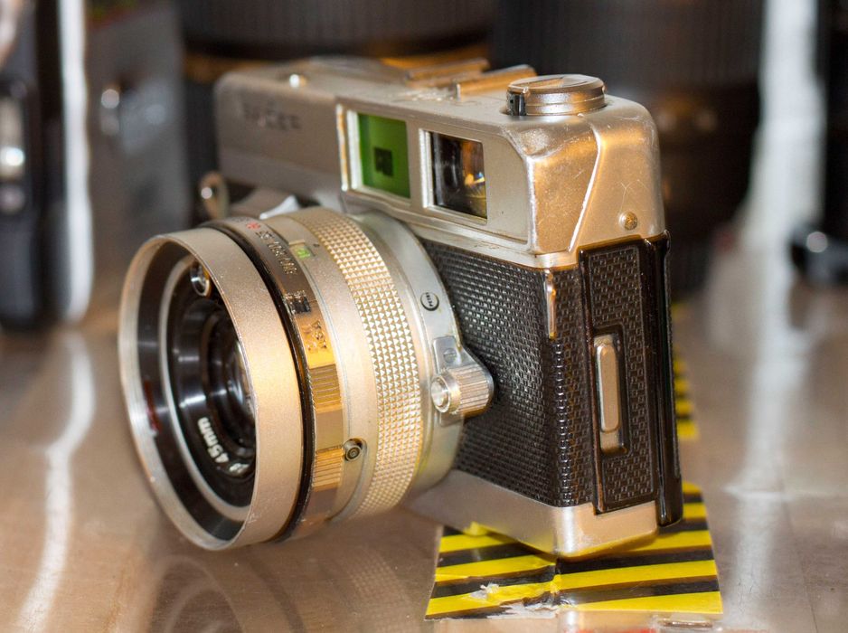предмет колекціонування фотоапарат Petri Racer 2.8 45mm