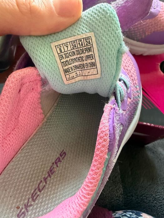 Buty skechers dla dziewczynki
