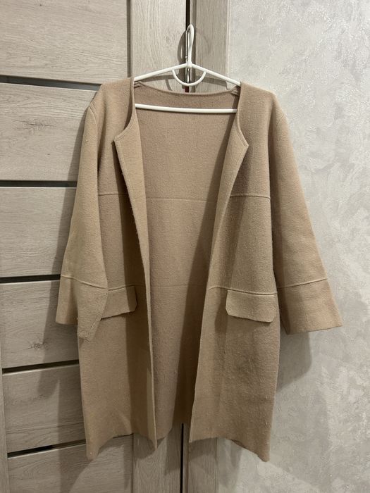 Теплий довгий кардиган