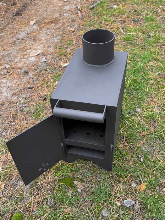 Буржуйка металева піч на дровах котел нова