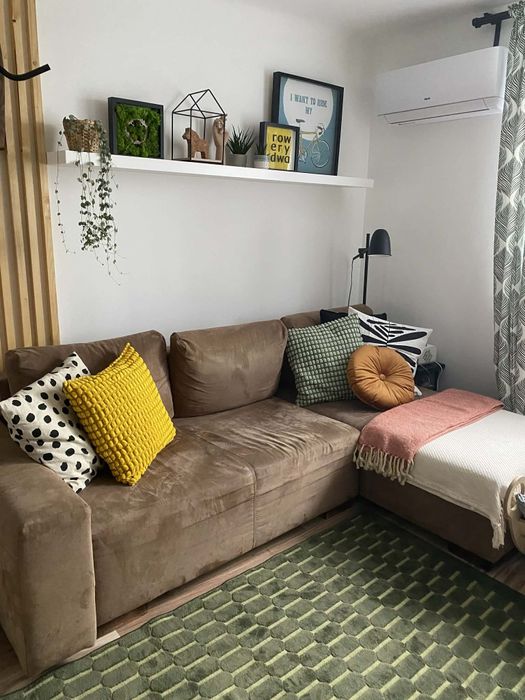 Narożnik z funkcją spania