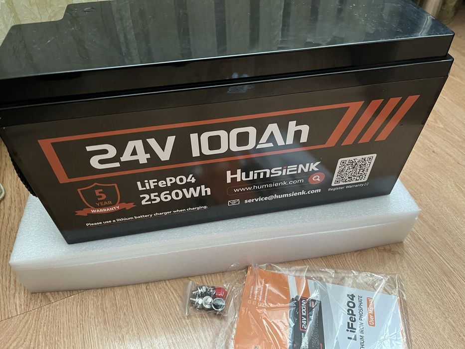 Аккумулятор Humsienk LiFePO4 24V100A 2560Аг