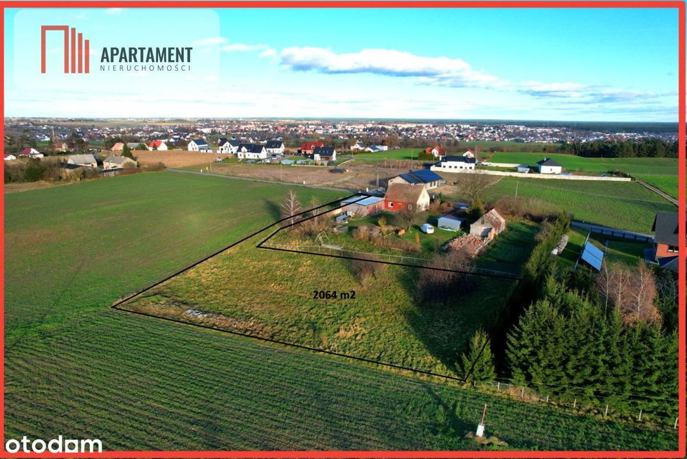 Do końca kwietnia nowa cena!Działka budowlana!!