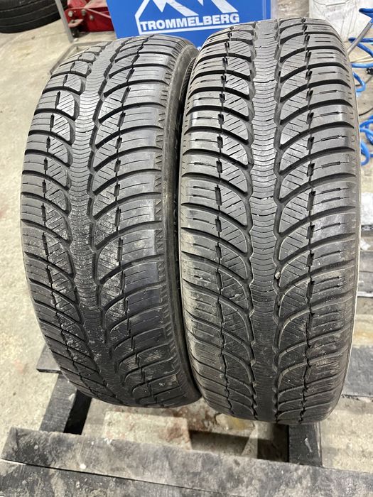 Kleber 185/60r15 пара резина шини б/у склад оригінал