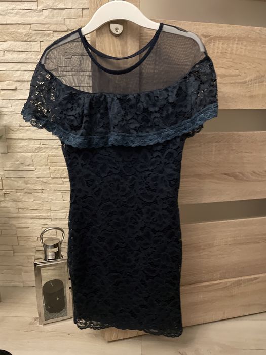 Sukuenka granat z koronki xs/s-50zl