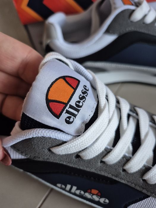 Nowe buty sportowe Ellesse 39 rorano runner szare granatowe białe snea