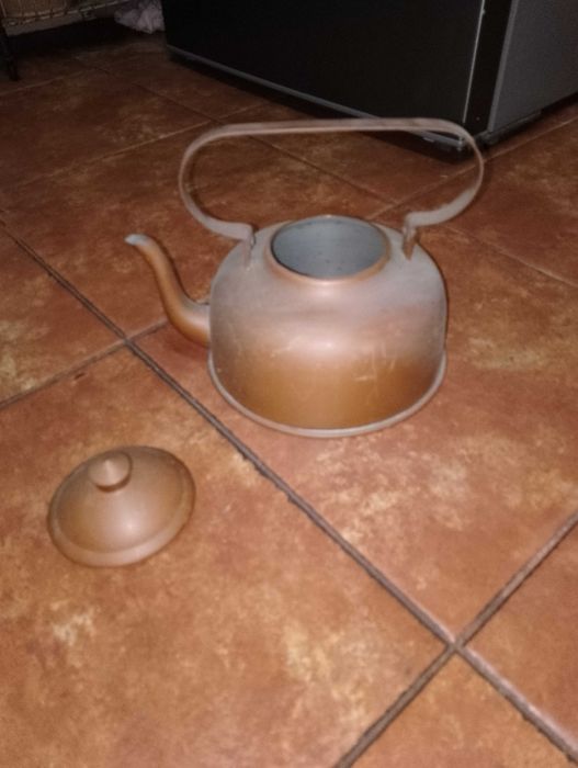 Tachos em cobre antigos