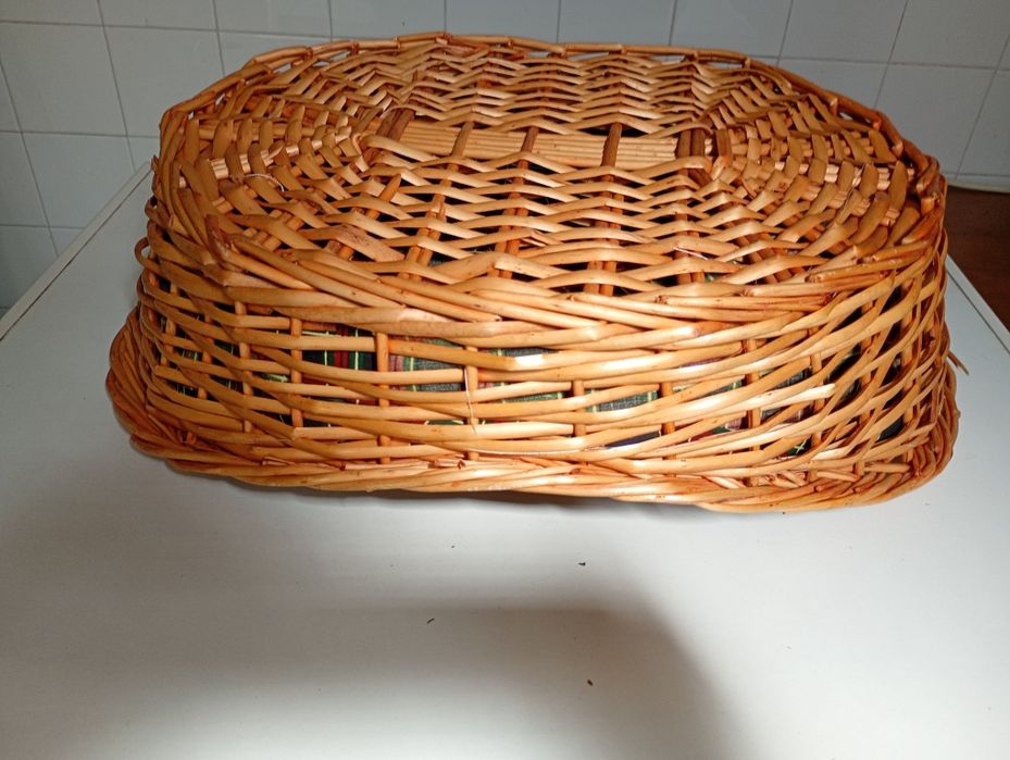 Cama em vime, para gato