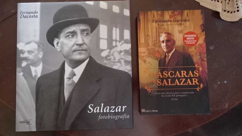 Livros sobre Salazar e outros sobre política e história