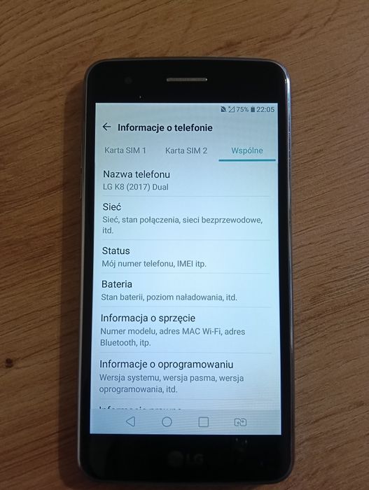 LG K8 Dual SIM   Polecam!