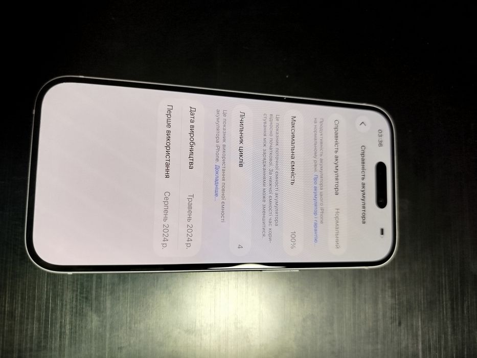 iPhone 15 128GB Версія Е-Sim