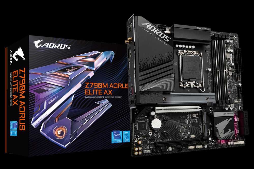 Gigabyte Z790M Aorus Elite Ax Wi Fi + Bluetooth DDR5