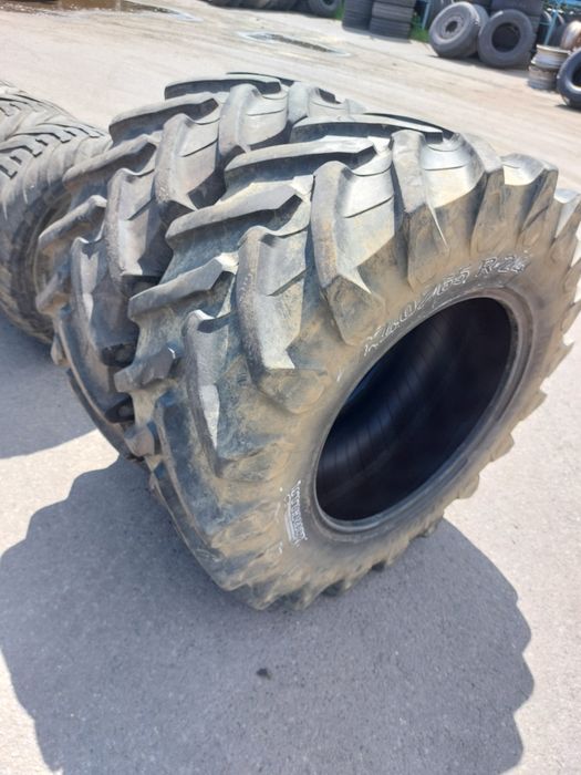 440/65R24 Trelleborg, Pirelli opony używane rolnicze para