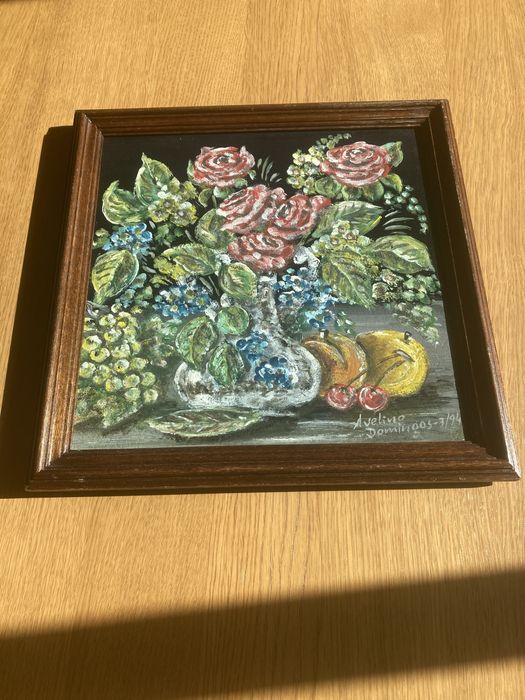 Azulejo pintado a mão