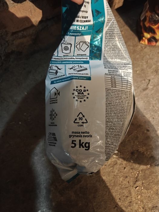 Fuga atlas 5 kg POPIELATA