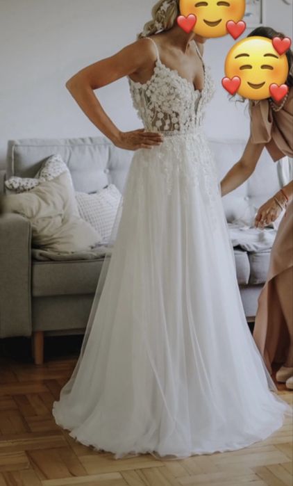 Piękna suknia ślubna