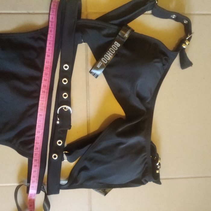 Bikini czarne nowe rozmiar L Boohoo