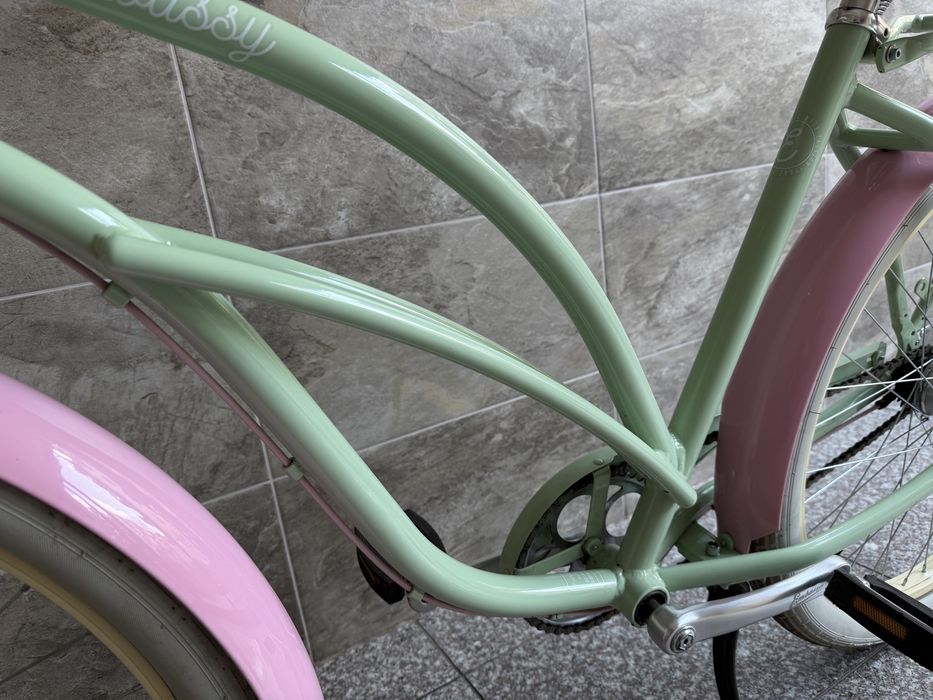 Rower Embassy Pistachio Deluxe / California Cruiser 26’’ / 7 biegów Nexus piękny