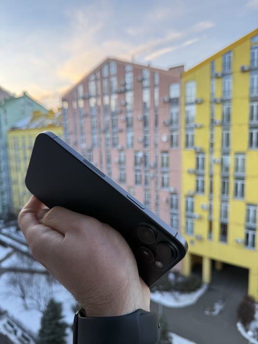 93% Аккум Идеал iPhone 15 Pro Max 256Gb Black Titanium Neverlock Айфон