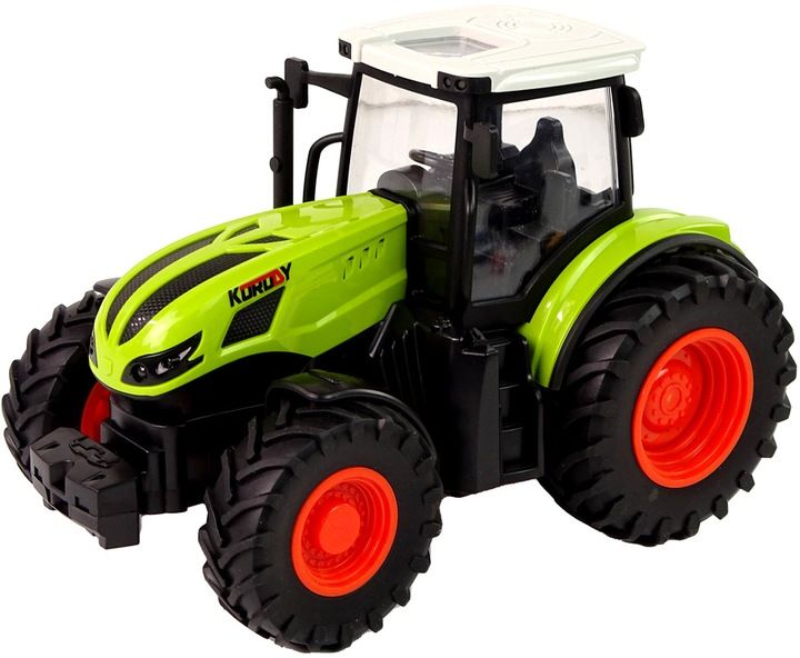 Duży Traktor Zdalnie Sterowany Rc Światło Led