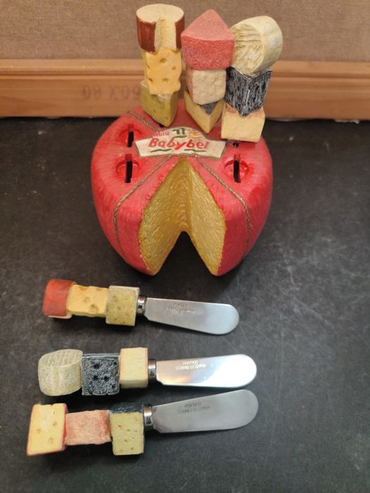 Queijo Babybel - Suporte de Queijo Decorativo.