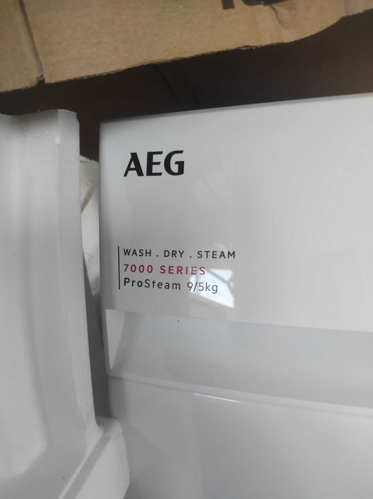Embalada com garantia Máquina de lavar e secar roupa aeg