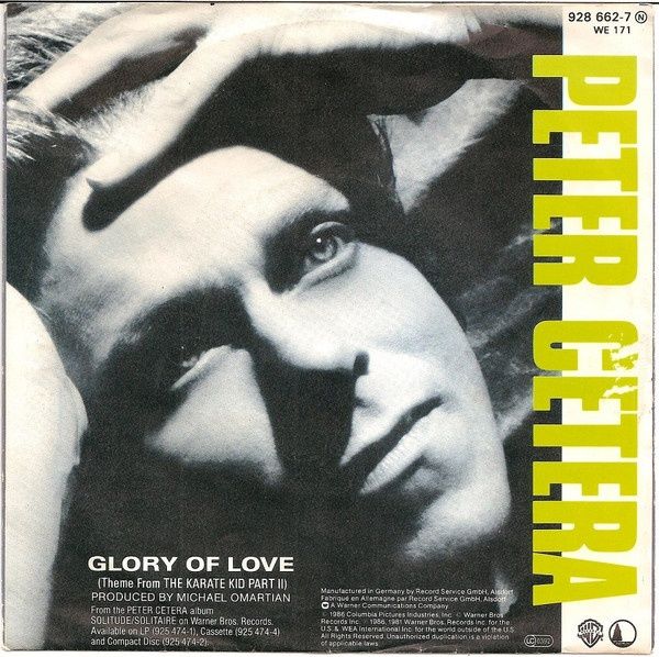 Vinil antigo Karate kid -Peter Cetera