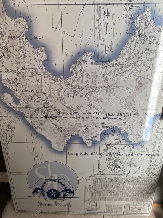 Tela carta geografica