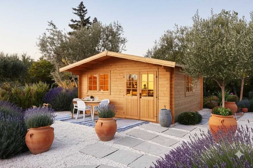 CASA PRÉ-FABRICADA ENZO D 25m² | 5x5m | CHÃO INCLUÍDO