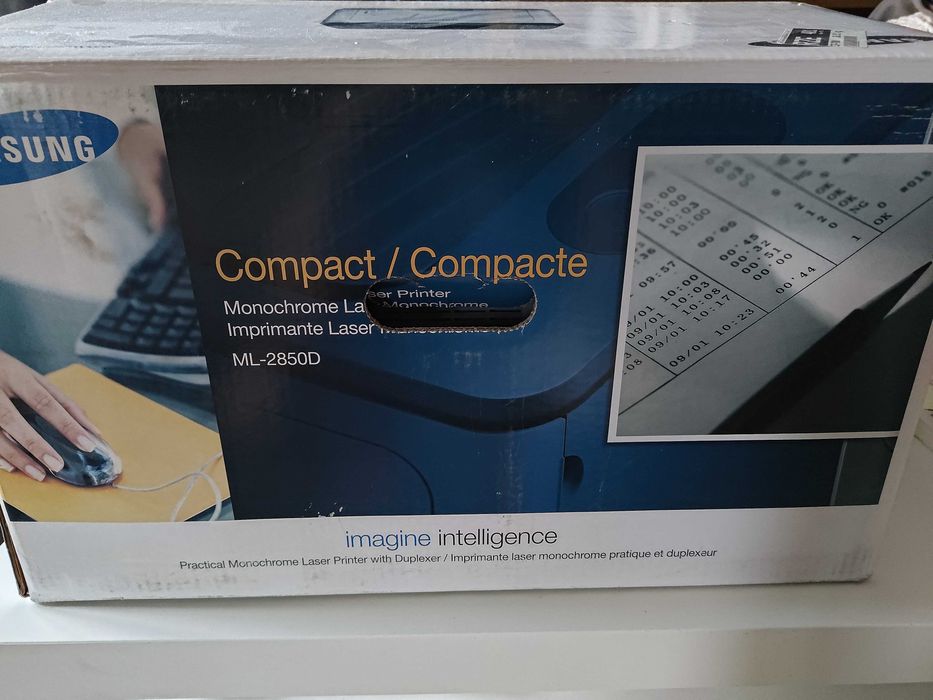 Drukarka Samsung ML-2850D - laserowa monochromatyczna