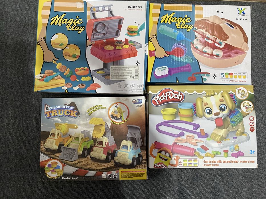 Набори для пластиліну