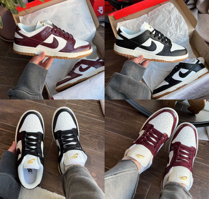 Женские кроссовки Nike Dunk Low LX Croc 36-41 Хит Весны 2026! Купить!