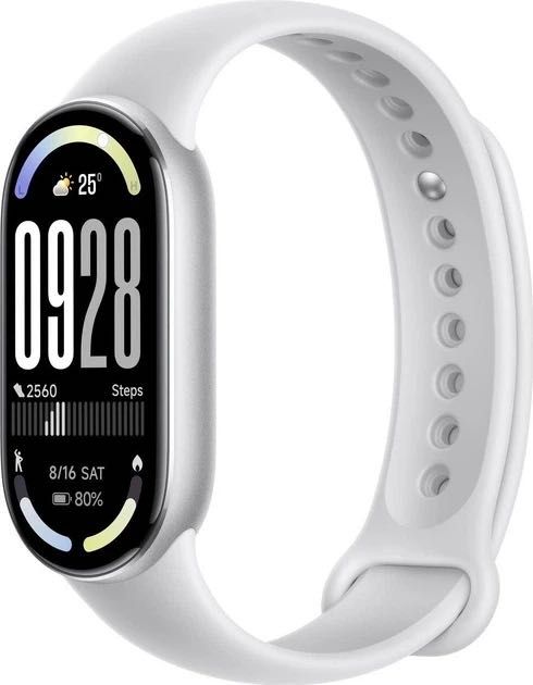 Фітнес-браслет Xiaomi Smart Band 10 Glacier Silver (BHR07PSGL) Нові.