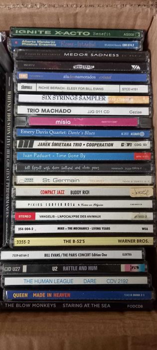 Lote de CD`s Originais Rock, Africa, Pop, Brasil, Indie, Jazz
