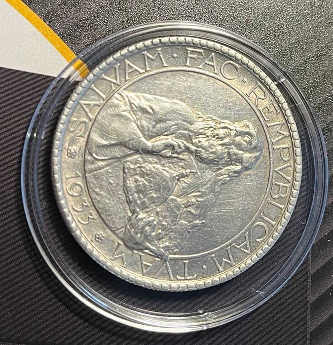 San Marino 20 lirów, 1933