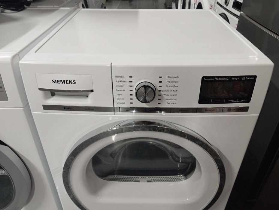 Сушильная машина Siemens IQ890 ТЕПЛОВОЙ НАСОС А+++ из Германии